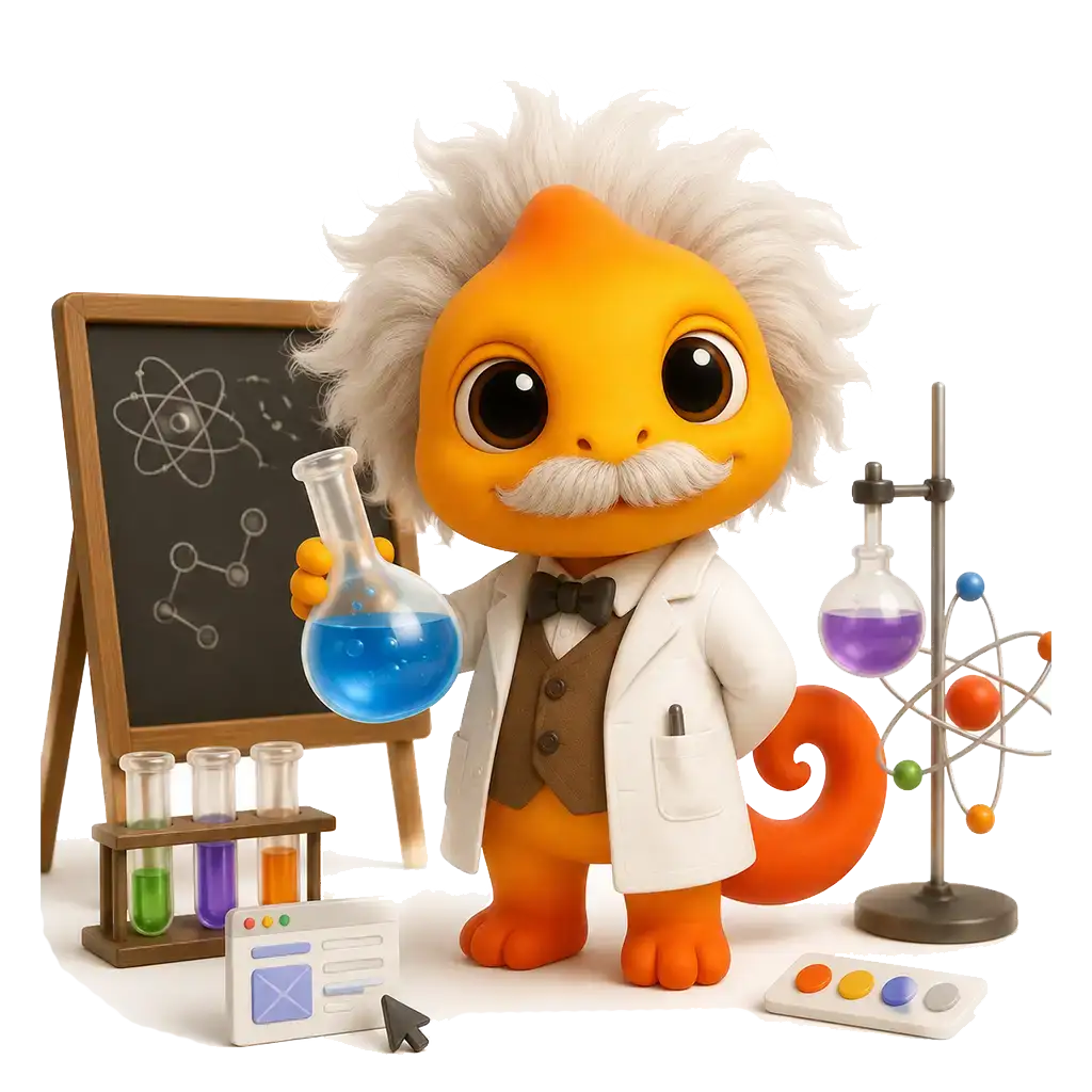 Wempsy scientist mascot