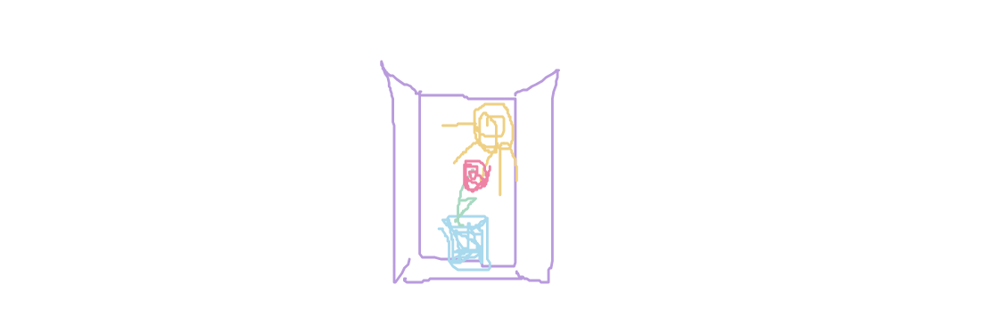 A drawing by Irene